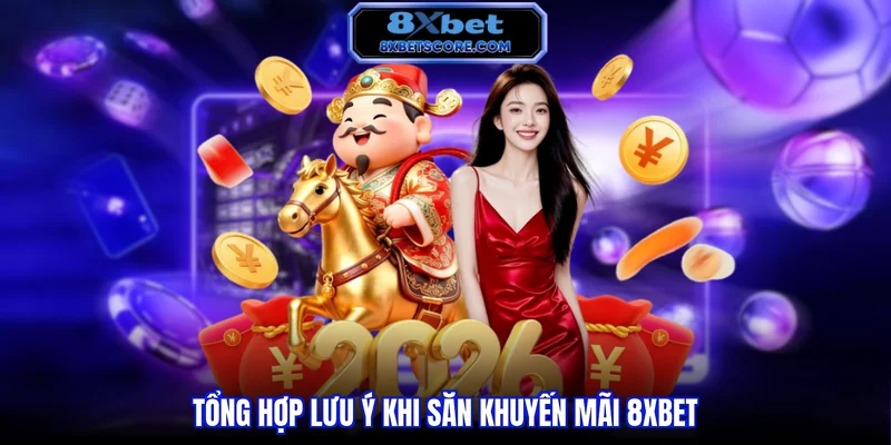 Khuyến mãi 8XBET Tổng hợp lưu ý khi săn khuyến mãi 8XBET